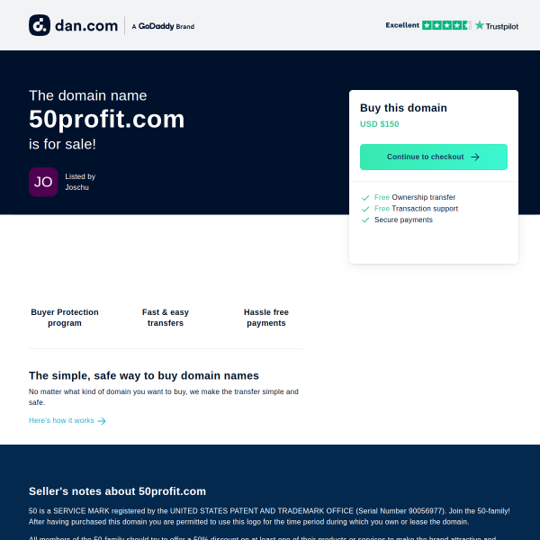 50profit.com screen