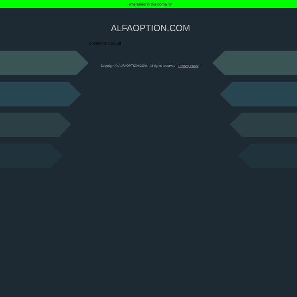  alfaoption.com screen