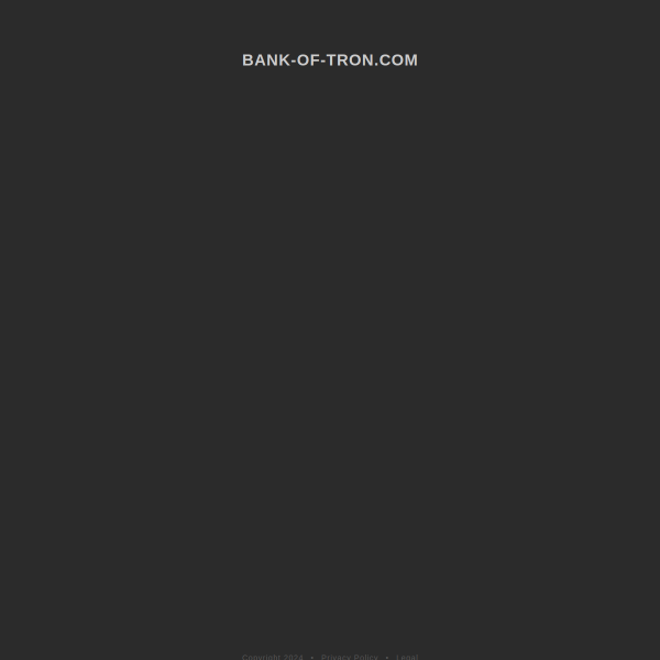 bank-of-tron.com screen
