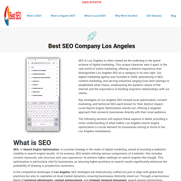 Read more about: Best SEO Company Los Angeles