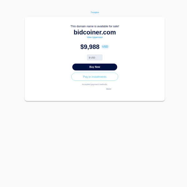  bidcoiner.com screen
