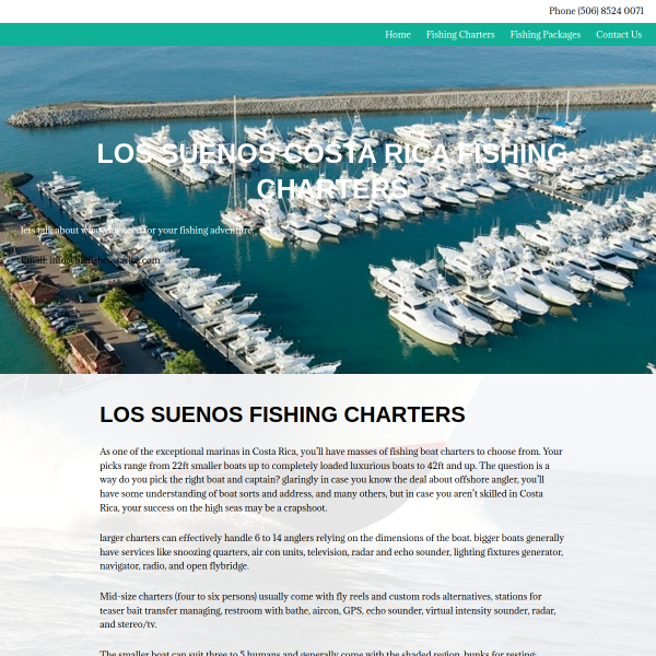 Read more about: Los Suenos Fishing Charters Costa Rica