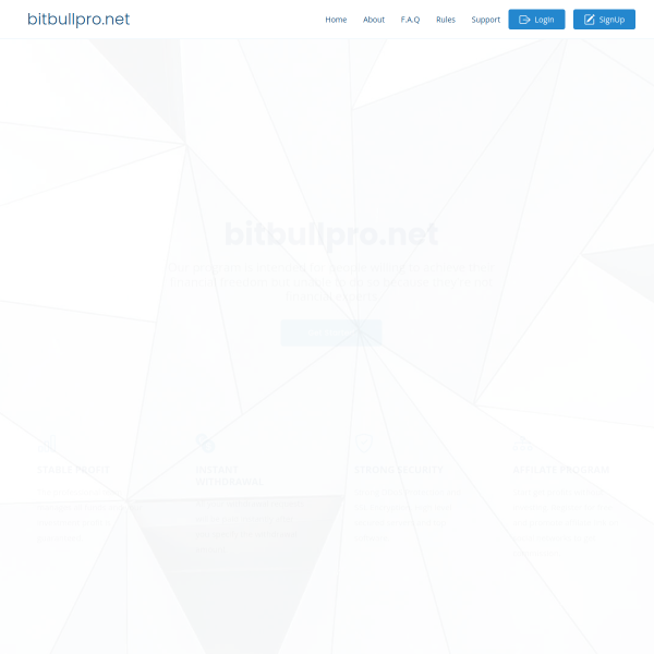 bitbullpro.net screenshot
