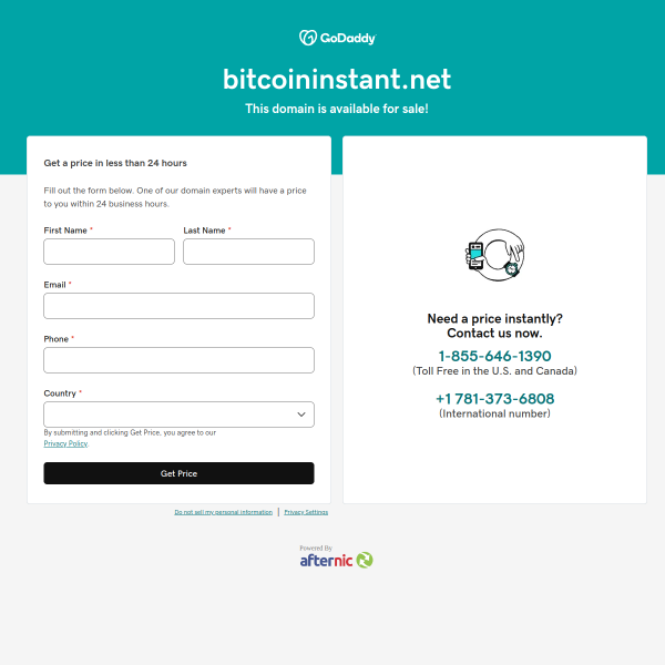  bitcoininstant.net screen