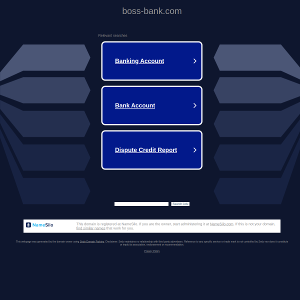  boss-bank.com screen