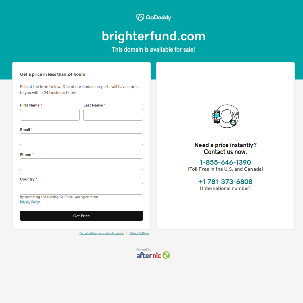  brighterfund.com screen