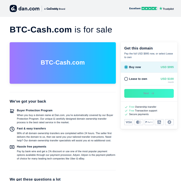  btc-cash.com screen