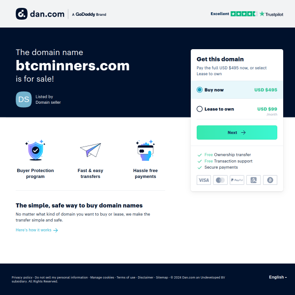 btcminners.com screen