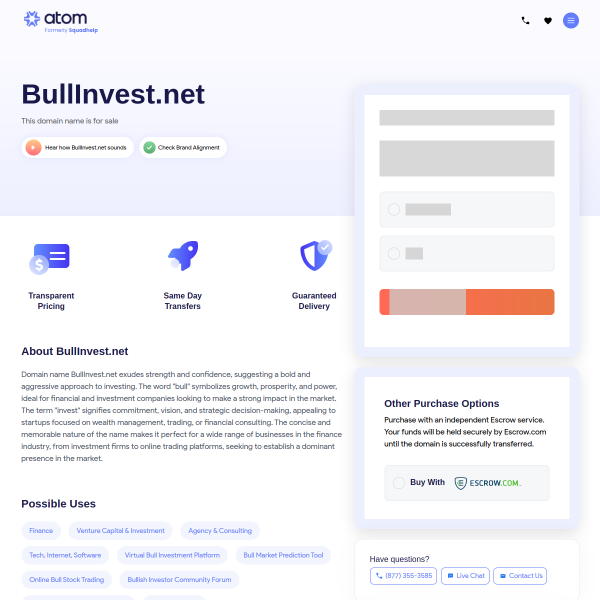  bullinvest.net screen