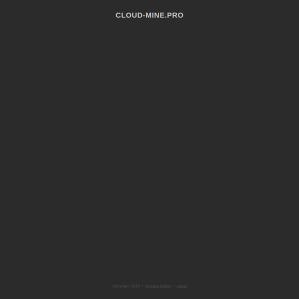  cloud-mine.pro screen