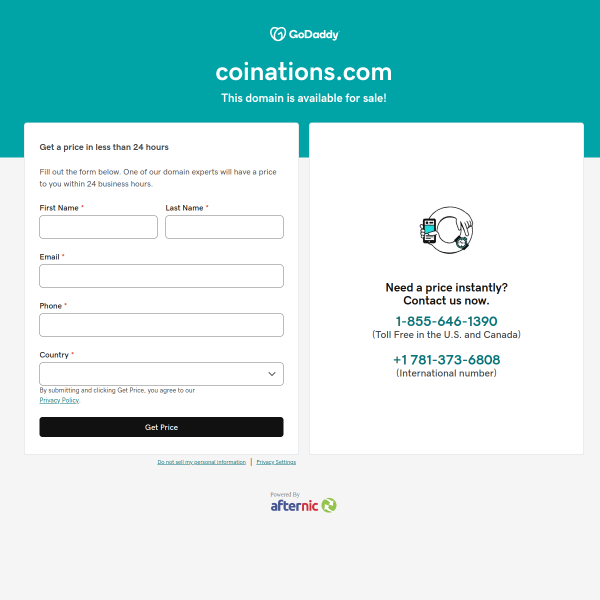  coinations.com screen