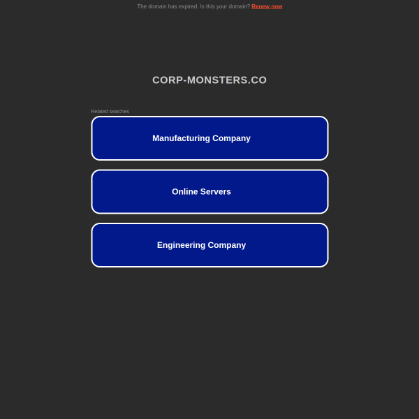  corp-monsters.co screen