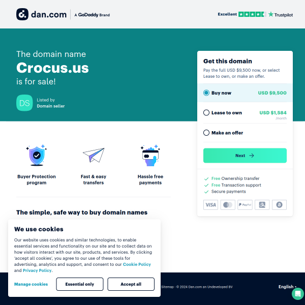  crocus.us screen
