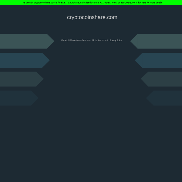  cryptocoinshare.com screen