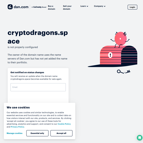  cryptodragons.space screen