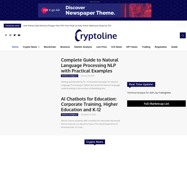  cryptoline.biz screen