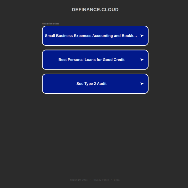  definance.cloud screen