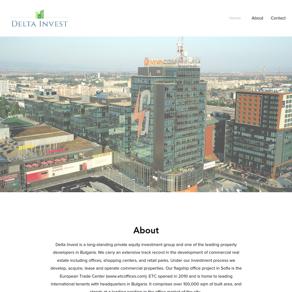  deltainvest.net screen