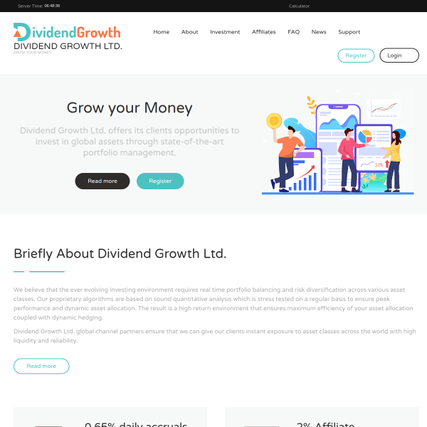  dividendgrowth.online screen