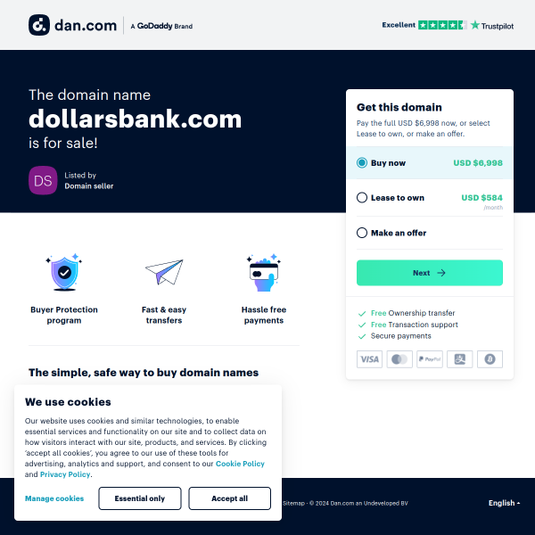 dollarsbank.com screen