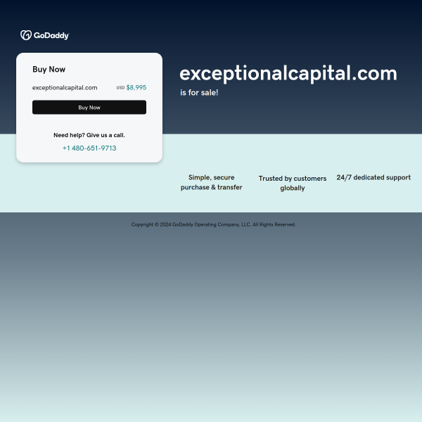  exceptionalcapital.com screen