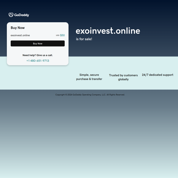  exoinvest.online screen