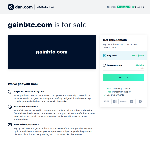  gainbtc.com screen