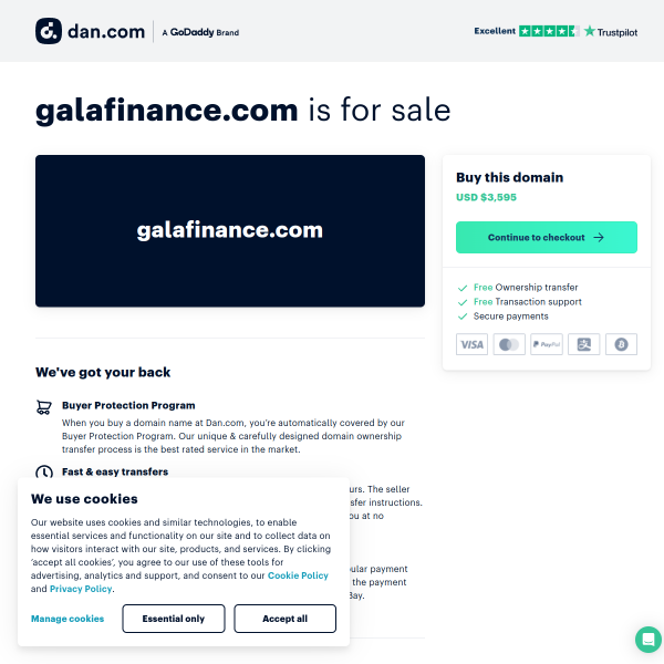  galafinance.com screen