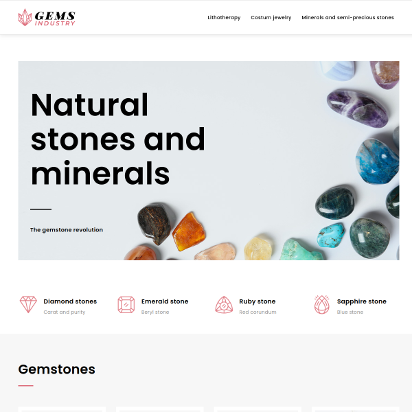  gems-industry.com screen