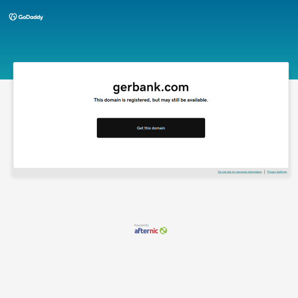 gerbank.com screen