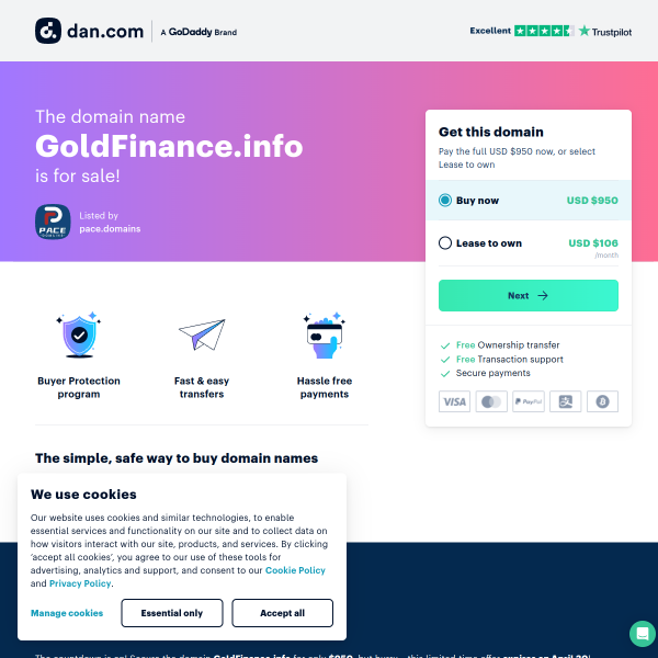  goldfinance.info screen