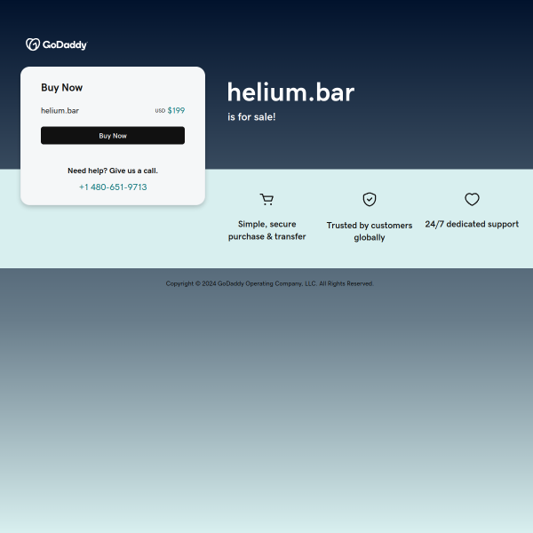  helium.bar screen