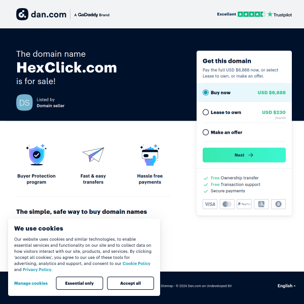  hexclick.com screen