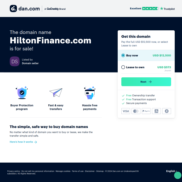  hiltonfinance.com screen