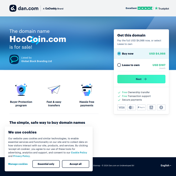  hoocoin.com screen