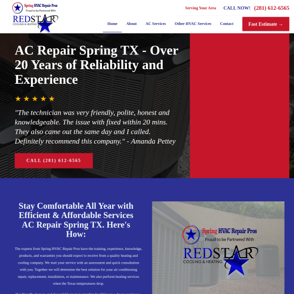 Read more about: AC Repair Spring TX