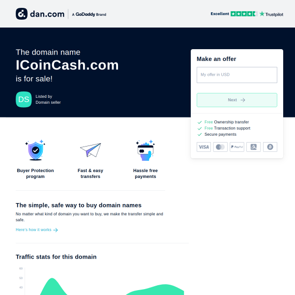  icoincash.com screen
