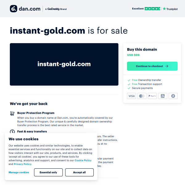  instant-gold.com screen