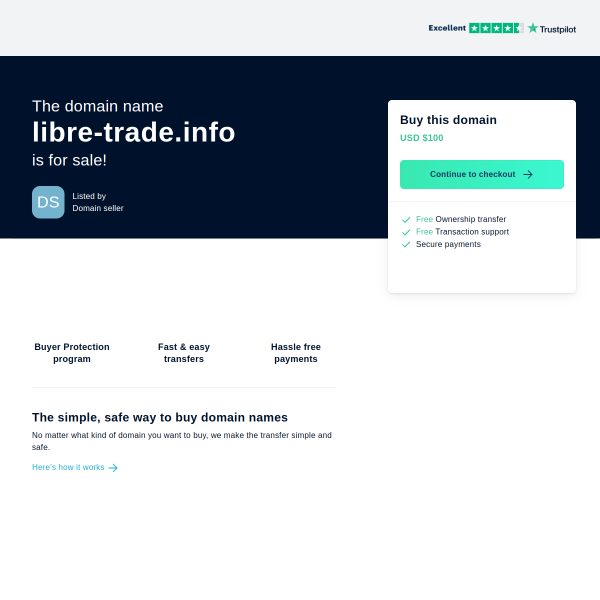  libre-trade.info screen