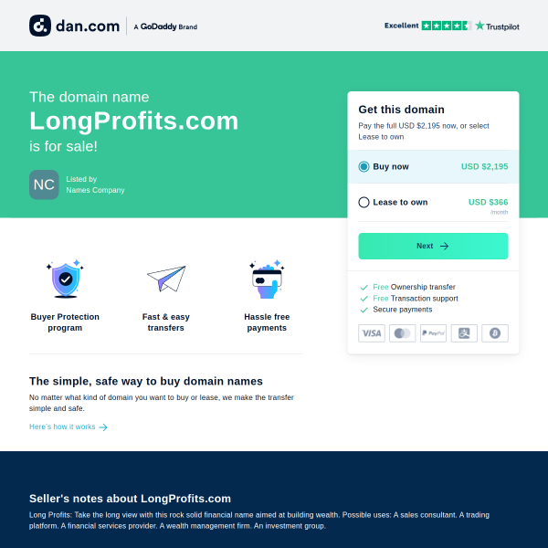  longprofits.com screen