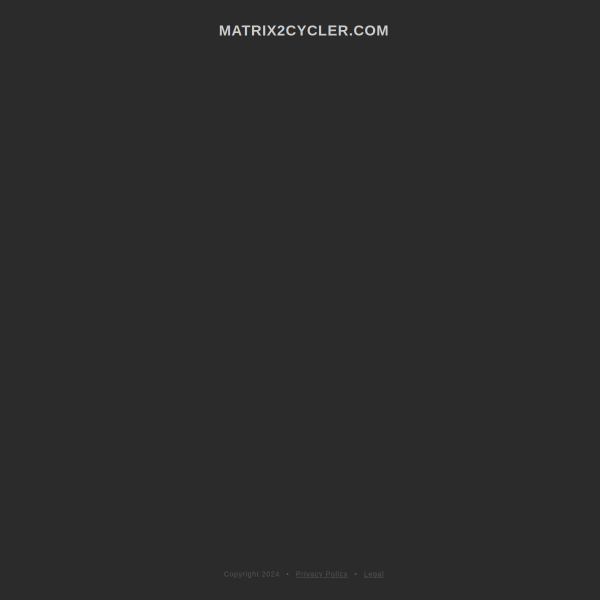  matrix2cycler.com screen