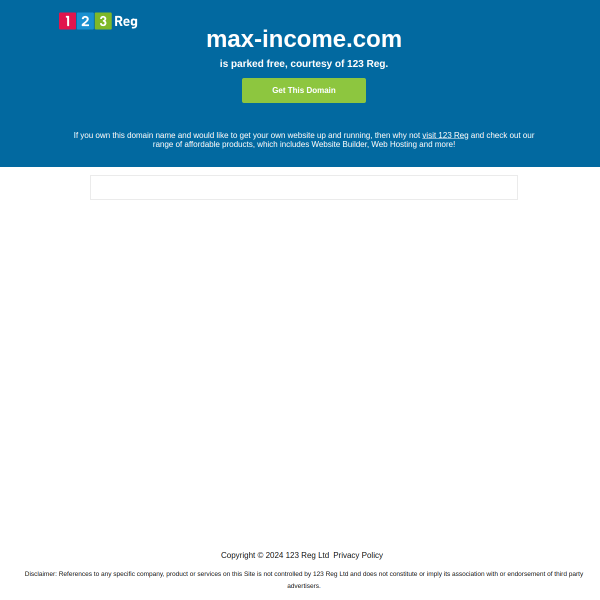  max-income.com screen