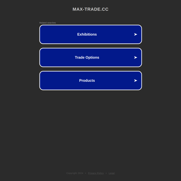  max-trade.cc screen