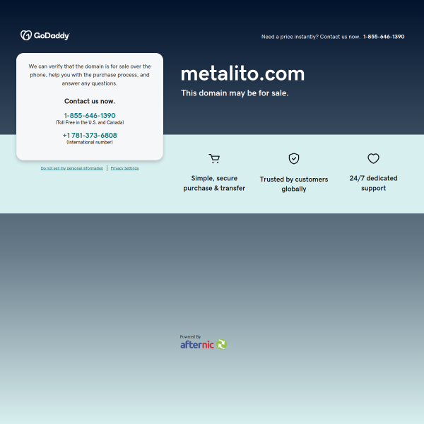  metalito.com screen
