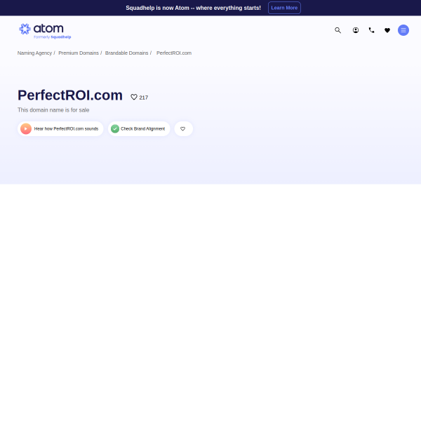  perfectroi.com screen
