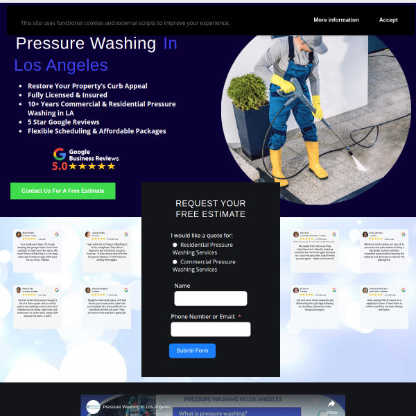 Read more about: Pressure Washing in Los Angeles