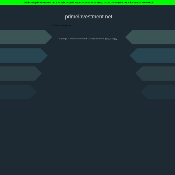  primeinvestment.net screen