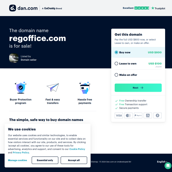  regoffice.com screen