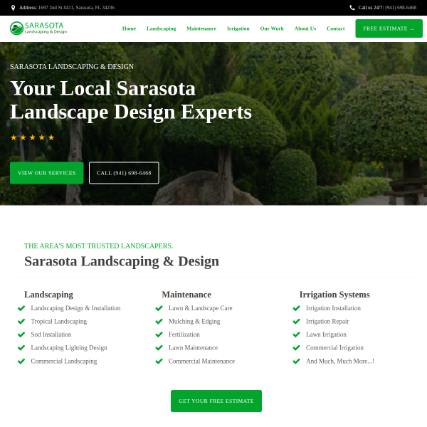Read more about: Sarasota Landscaping & Design