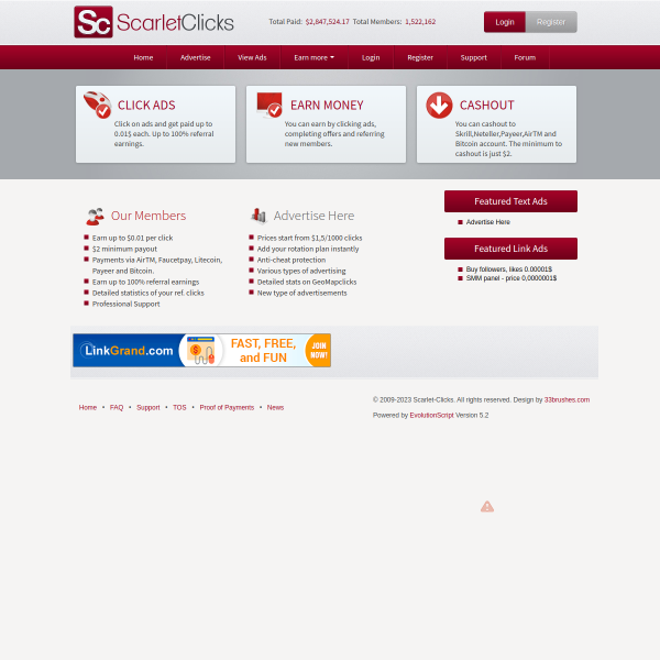  scarlet-clicks.info screen